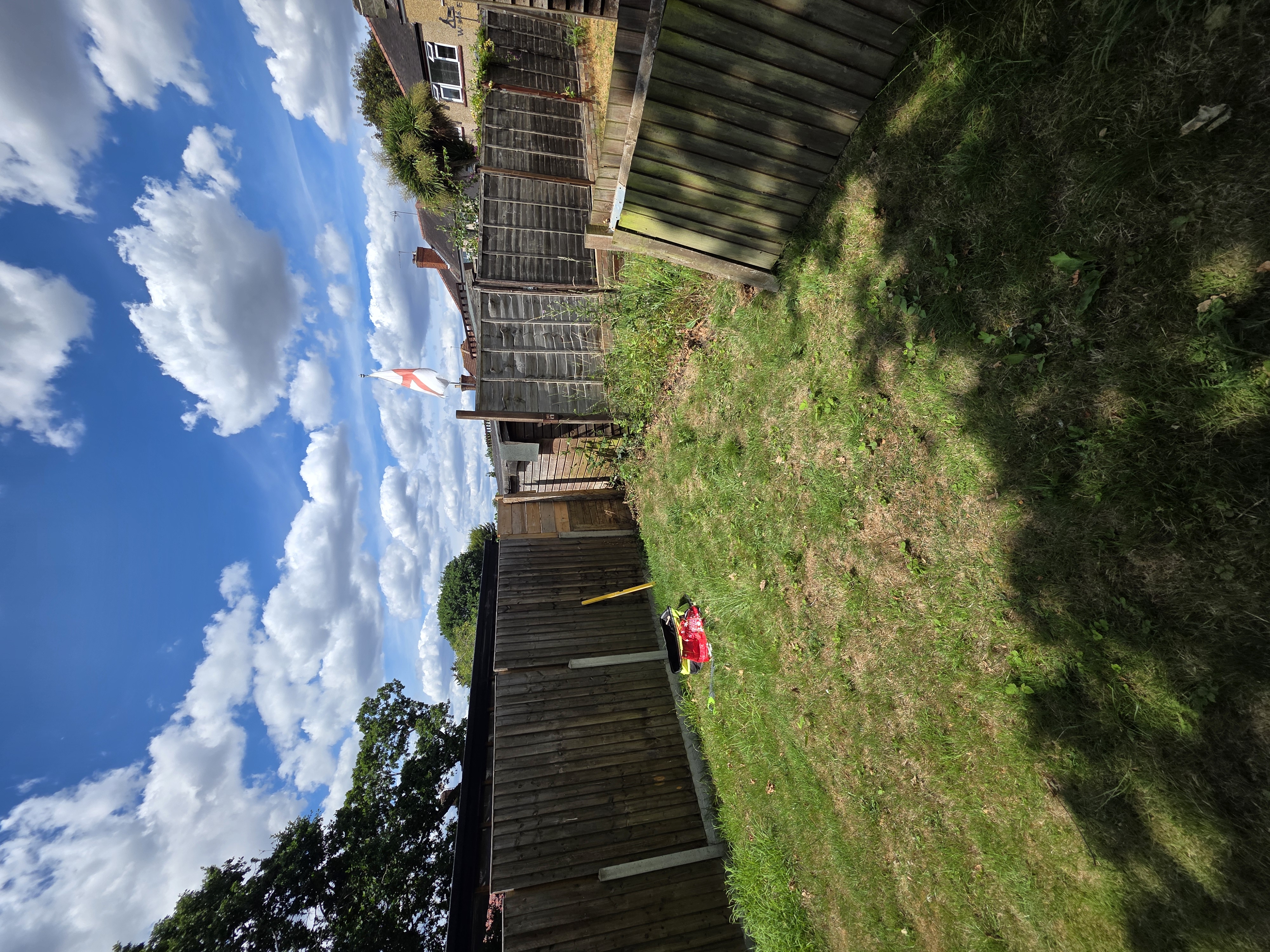 Garden Fence Installation - View 1